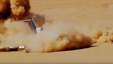 Can A Boeing 727 Survive The High-Speed Desert Crash Test? | Frontline Videos