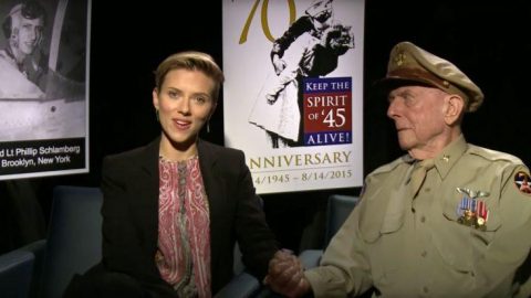 Scarlett Johansson Answers WWII Pilot’s Last Wish | Frontline Videos
