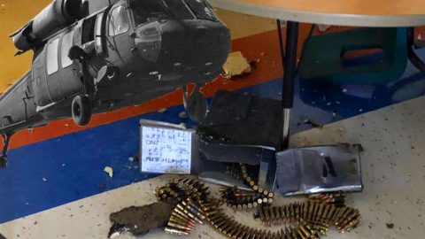 A Black Hawk Dropped An Ammo Box Through A Texas School | Frontline Videos