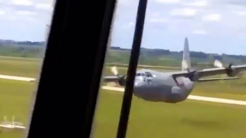 This Is The Best C-130 Tower Buzz Video We’ve Ever Seen | Frontline Videos