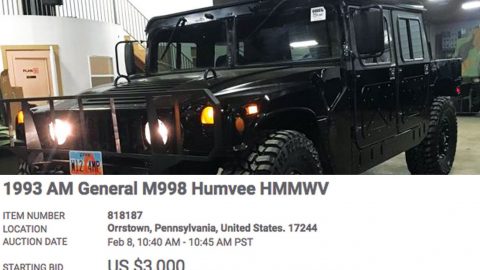 The DoD Is Practically Giving Away Humvees For The Next Week | Frontline Videos