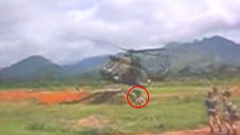 Heli Pilot So Low He Nearly Wiped Out A Grunt | Frontline Videos