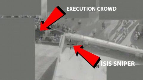Released Footage Of Well Placed Hellfire Interrupting ISIS Execution | Frontline Videos