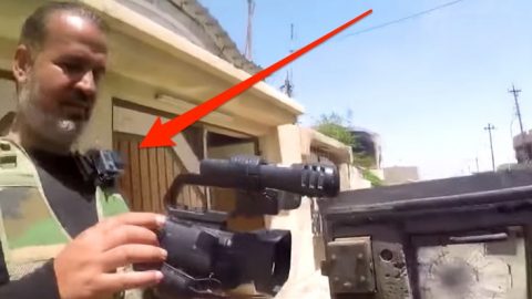 GoPro Camera Saves Journalist From Sniper Shot | Frontline Videos
