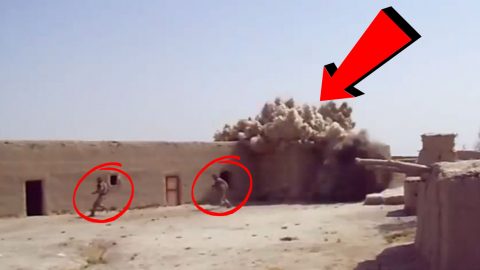 Soliders Nearly Wiped Out As Bomb Explodes In This Battle Clip | Frontline Videos