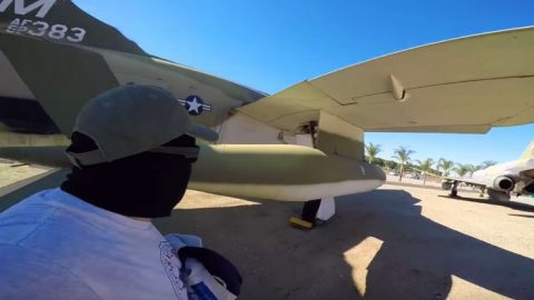Hoodlum Breaks Into Air Force Enclosure, Gets Taste Of Military Power | Frontline Videos