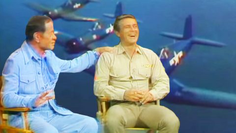 Pappy And Robert Conrad Laugh It Up, Talk Black Sheep | Frontline Videos