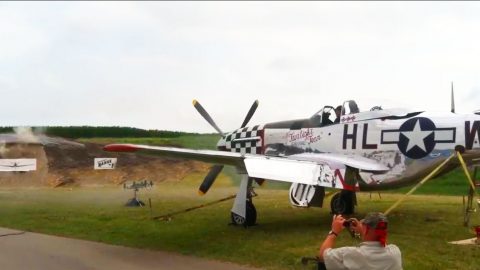 Brand New Footage Of P-51 Twilight Tear Firing The Whole 9-Yards | Frontline Videos