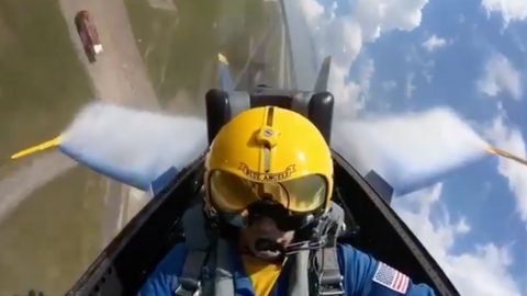 What The Ground Looks Like When Going Just Under The Speed Of Sound | Frontline Videos