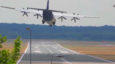 Our Newest LM-100J Shows Off Its Latest Sharp Turn Landing | Frontline Videos