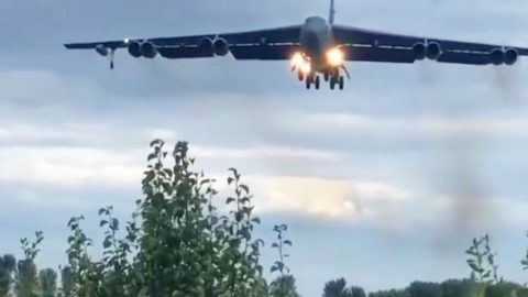 Having A B-52 Come In Low Over Your Head Is Definitely Chilling | Frontline Videos