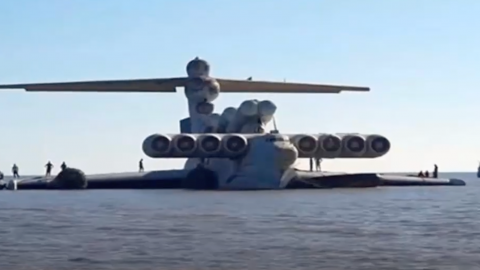 “Ekranoplan” – Russia’s Monster Aircraft Likely To Make Return | Frontline Videos