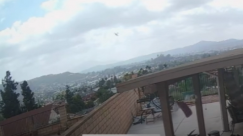 California Plane Crash Caught On Home Security Camera | Frontline Videos