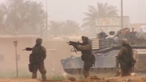 Flashback: U.S. Marines Go Into Baghdad | Frontline Videos