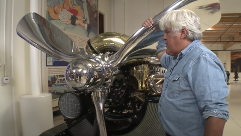 Jay Leno Fires Up Engine That Helped Win WWII | Frontline Videos