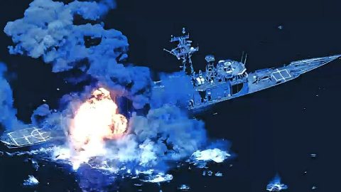 Navy Ship HIT BY MISSILES! (Sinking Exercise 2022.) | Frontline Videos