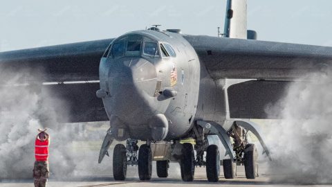 US Airmen Insert Tiny Explosives to Jump-Start This Massive B-52 | Frontline Videos