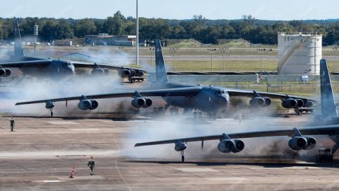 Massive US B-52 Jump Started One by One With Explosive Inside Engines | Frontline Videos