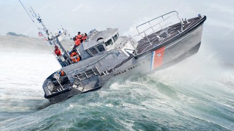 US Coast Guard Boat Goes Vertical During Fight With Extreme Waves | Frontline Videos