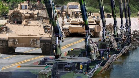 Crazy speed ! The Awesome German Bridge Technology Used by US Forces | Frontline Videos