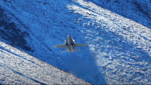 F/A-18 SWISS HORNET DISPLAY TEAM AXALP 2021 | Frontline Videos