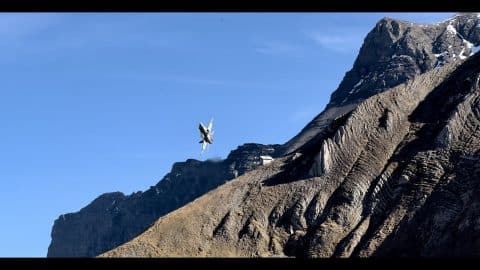 AXALP 2022 –  F-35A and F/A-18C Hornets Target Practice in the Swiss Alps | Frontline Videos