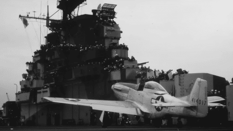 That Time A Mustang Landed On A Carrier | Frontline Videos