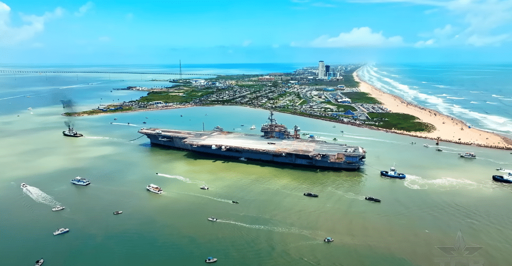 Scrapping The USS Kitty Hawk | Frontline Videos