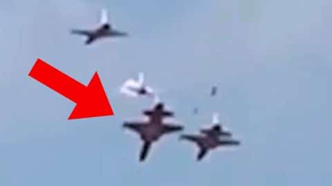 Fighter Jets Collide Mid-Air | Frontline Videos