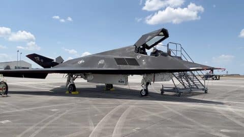 F-117 Nighthawk UP CLOSE at Sentry Savannah 2022 | Frontline Videos
